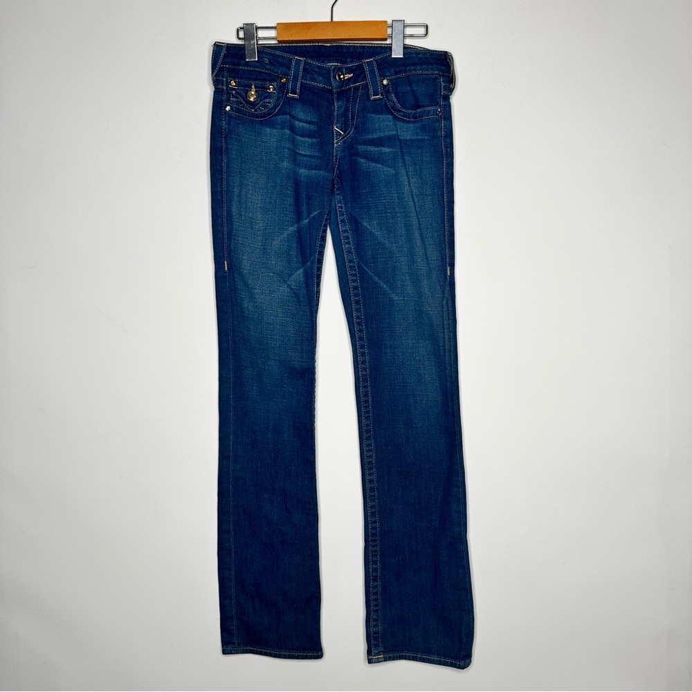 True Religion Billy World Tour Diamond Jeans Women’s SZ 28
